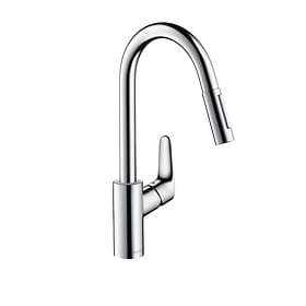 Hansgrohe Focus Kitchen Mixer Tap 31815800 (Steel)