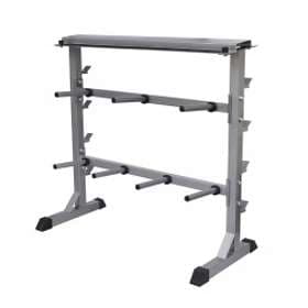 vidaXL Dumbbell/Barbell Rack