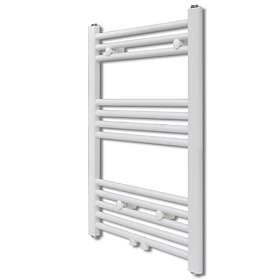 vidaXL 140842 Handdukstork Rak Centralvärme 600x764 (White)