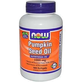 Now Foods Pumpkin Seed Oil 1000mg 100 Capsules