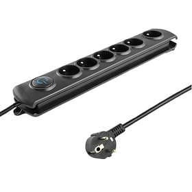 Qoltec 6-Way 1.8m