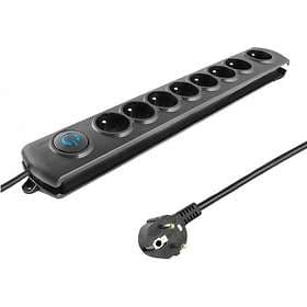 Qoltec 8-Way 1.8m