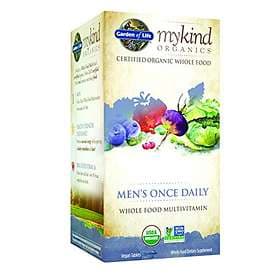 Garden of Life Mykind Organics Men's Once Daily Multivitamin 60 Tablets
