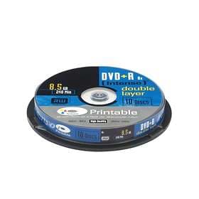 Intenso DVD+R DL 8.5GB 8x 10-pack Cakebox Inkjet