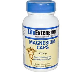 Life Extension Magnesium Capsules 500mg 100 Capsulesules