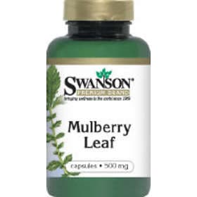 Swanson Mulberry Leaf 500mg 120 Kapslar