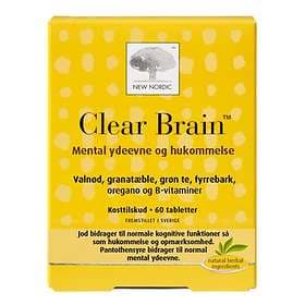 New Nordic Clear Brain 60 Tablets