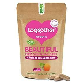 Together Health WholeVits Beautiful Hair Skin & Nail 60 Capsules