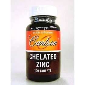 Carlson Labs Chelated Zinc 100 Tablets