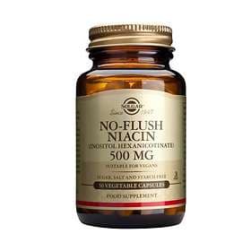 Solgar No-Flush Niacin 500mg 50 Capsules