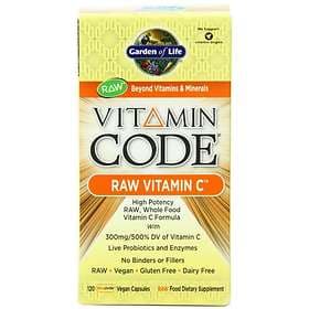 Garden of Life Vitamin Code Raw Vitamin C 120 Capsules