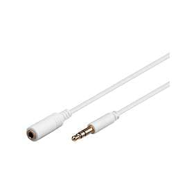 Goobay Slim 3.5mm - 3.5mm M-F 2m