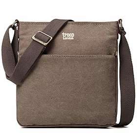 Troop London Classic Canvas Crossbody Bag (TRP0236)