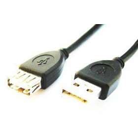 Gembird USB A - USB A M-F 2.0 1.8m