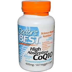 Doctor's Best High Absorption CoQ10 400mg Vege 60 Capsules