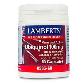 Lamberts Ubiquinol 100mg Reduced CoQ10 60 Capsules