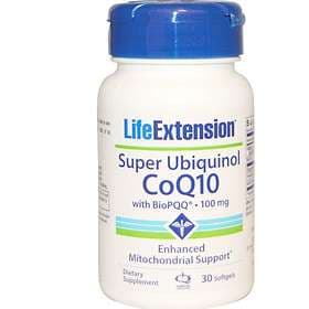 Life Extension Super Ubiquinol CoQ10 100mg with BIOPQQ 30 Capsules