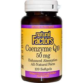 Natural Factors Coenzyme Q10 50mg 120 Capsules