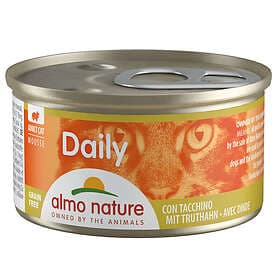 Almo Nature Cat Tin Daily Menu Mousse Turkey 24x0.085kg