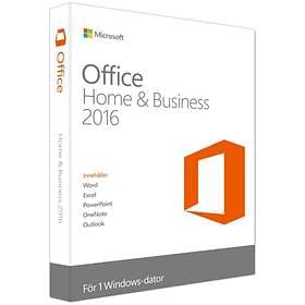 Microsoft Office Home & Business 2016 Swe (PKC)