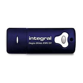 Integral USB 3.0 Crypto Dual FIPS197 4GB