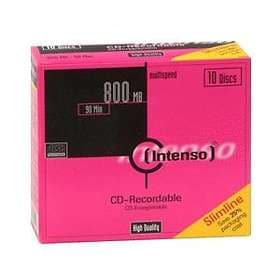 Intenso CD-R 700MB 52x 10-pack Slimcase