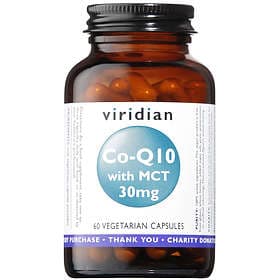 Viridian Co-Q10 30mg with MCT 60 Capsules