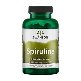 Swanson GreenFoods Spirulina 180 Tablets