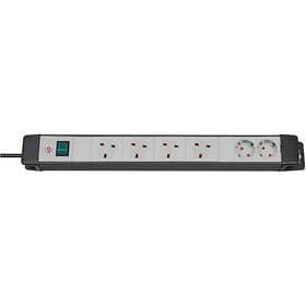 Brennenstuhl Premium Line 6-Way (4+2) 3m