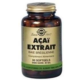 Solgar Acai Extract 60 Capsules