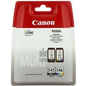 Canon PG-545XL (Black) + CL-546XL (3-Colour)