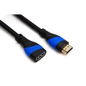 KabelDirekt TOP Series HDMI - HDMI High Speed with Ethernet M-F 5m