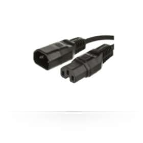 MicroConnect IEC C14 - IEC C15 2m
