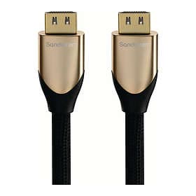 Sandstrøm HDMI - HDMI High Speed with Ethernet 1m
