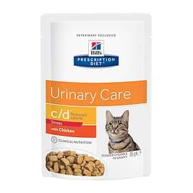 Hills Feline Prescription Diet CD Urinary Care Stress Reduced Calorie 12x0.085kg