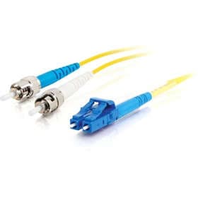 C2G Duplex Singlemode OS1 9/125 LC - ST LSZH 2m