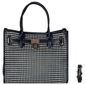 Tommy Hilfiger American Icon Woven Belted Tote Bag