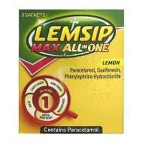 Lemsip Max All in One Lemon Pulver 8pcs
