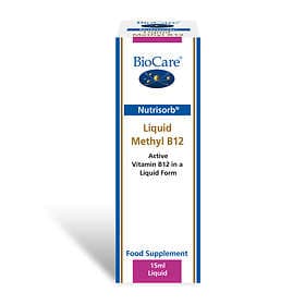 BioCare Nutrisorb Liquid Methyl B12 Complex 15ml