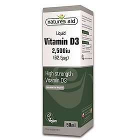 Natures Aid Vitamin D3 2500IU 50ml
