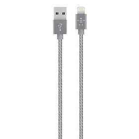 Belkin Mixit Metallic USB A - Lightning 1.2m