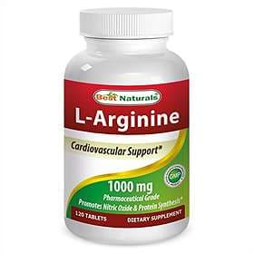 Best Naturals L-Arginine 1000mg 120 Tablets