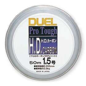 Duel H.D. Carbon Fluorocarbon 100% 0.52mm 50m