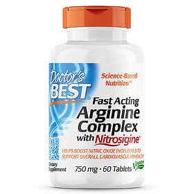 Doctor's Best Fast Acting Arginine Complex Complex Nitrosigine 60 Tablets