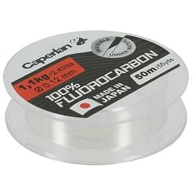 Caperlan Fluorocarbon 100% 0.14mm 50m