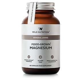 Wild Nutrition Food-Grown Magnesium 60 Capsules