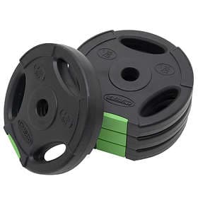 Viavito Tri Grip Vinyl Standard Weight Plates 4x1.25kg