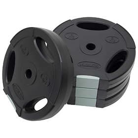 Viavito Tri Grip Vinyl Standard Weight Plates 4x5kg