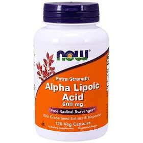 Now Foods Alpha Lipoic Acid 600mg 120 Capsules