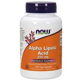 Now Foods Alpha Lipoic Acid 250mg 120 Capsules